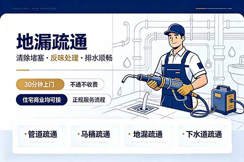 铜川地漏疏通