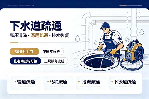 铜川下水道疏通